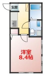 f・スタイリオ小田原の間取り画像