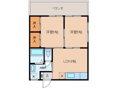 エンジェルパレスの間取り画像
