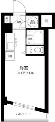 第32宮庭マンションの間取り画像