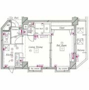 ロイヤルガーデン哲学堂の間取り画像
