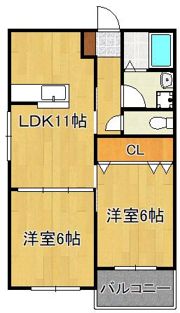 キミエ学研都市レジデンスの間取り画像