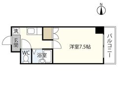 スリーゼ白島の間取り画像