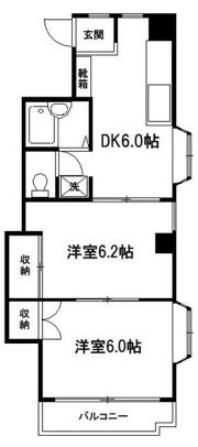 ドミールイトウの間取り画像