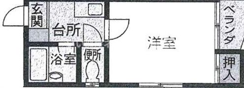 第2シャトーサンショウの間取り画像