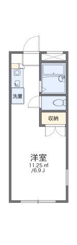 レオパレスシャルマン北越谷Ⅱの間取り画像