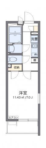 クレイノMIYABIの間取り画像