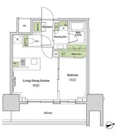 ザ・パークハビオ北千住の間取り画像