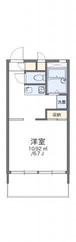 レオパレスSUZAKIの間取り画像