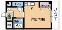 倶楽部ハウスKの間取り画像