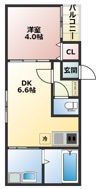 Iris淡路の間取り画像