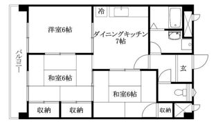 室町ハイツの間取り画像