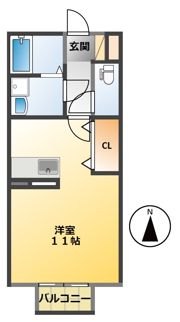 カーザの間取り画像
