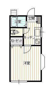 メゾネットKの間取り画像