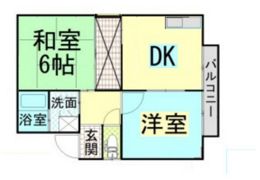 サンシティ Eの間取り画像