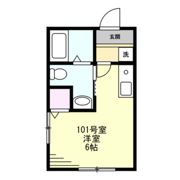ブランシェ永田南の間取り画像