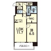 RJRプレシア熊本駅前の間取り画像