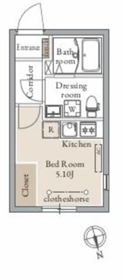 LiveFlat千駄木の間取り画像