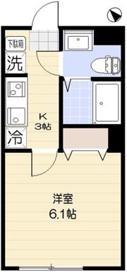 エクセラン北浦和の間取り画像
