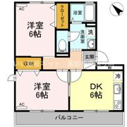 コウジィーコート前川の間取り画像