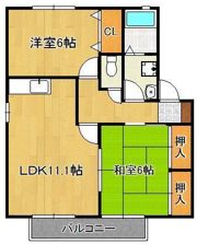 ロイヤルガーデン芳賀 C棟の間取り画像