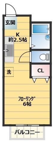 サイレントハイツの間取り画像
