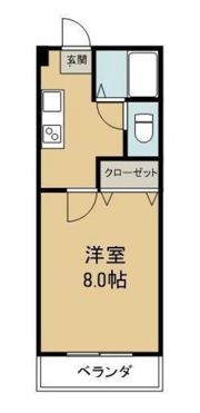 シャンポールIの間取り画像