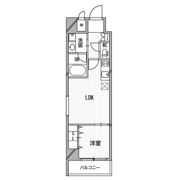 南堀江プライマリーワンの間取り画像