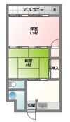 中井マンションの間取り画像