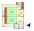 呉市上畑町ハウス 戸建貸家の間取り画像