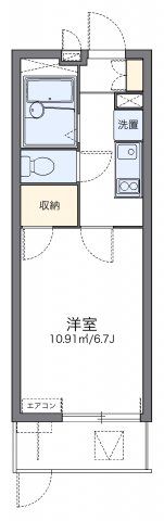 レオパレスGOSAMARUの間取り画像