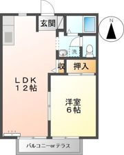 ぼくんちPartⅡの間取り画像