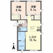 シャーメゾンおかだの間取り画像