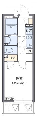 クレイノフェルスの間取り画像