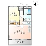 グレイスイサキの間取り画像