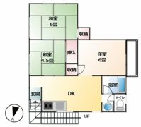 桑原アパートの間取り画像