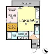 タウン中筋の間取り画像