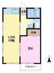 メゾン青山の間取り画像