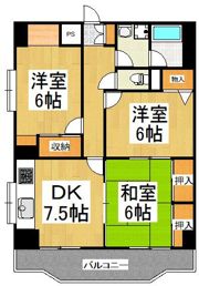 ピジョン田園の間取り画像