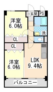 ベルロード六甲の間取り画像