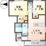 レスパス横黒の間取り画像