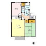 セジュールすみれA棟の間取り画像