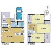 和光戸建賃貸住宅 1号棟の間取り画像