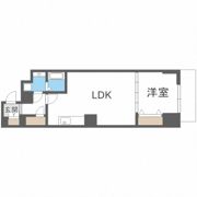 アリビオ夕陽丘の間取り画像