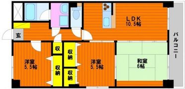 F・スペースの間取り画像