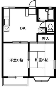 ヒルサイドⅡの間取り画像