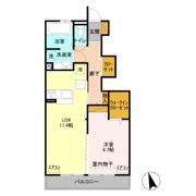 シャインアイリス Ⅱの間取り画像