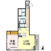 ディアコート上杉の間取り画像