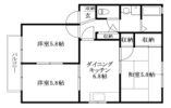 ディアス八木 B棟の間取り画像