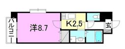 アルカサール清水町の間取り画像