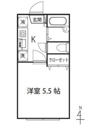 パークプレイス（南棟）の間取り画像